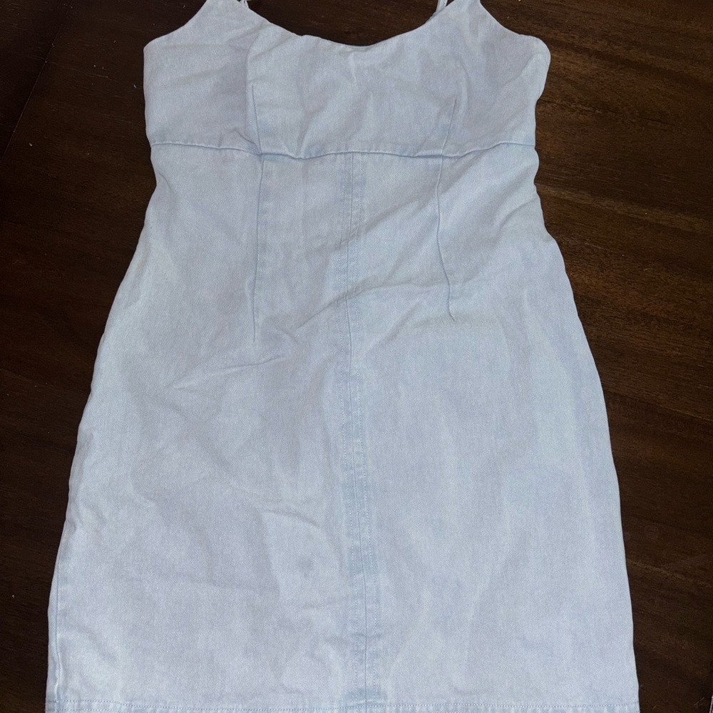 Light Blue Denim Dress